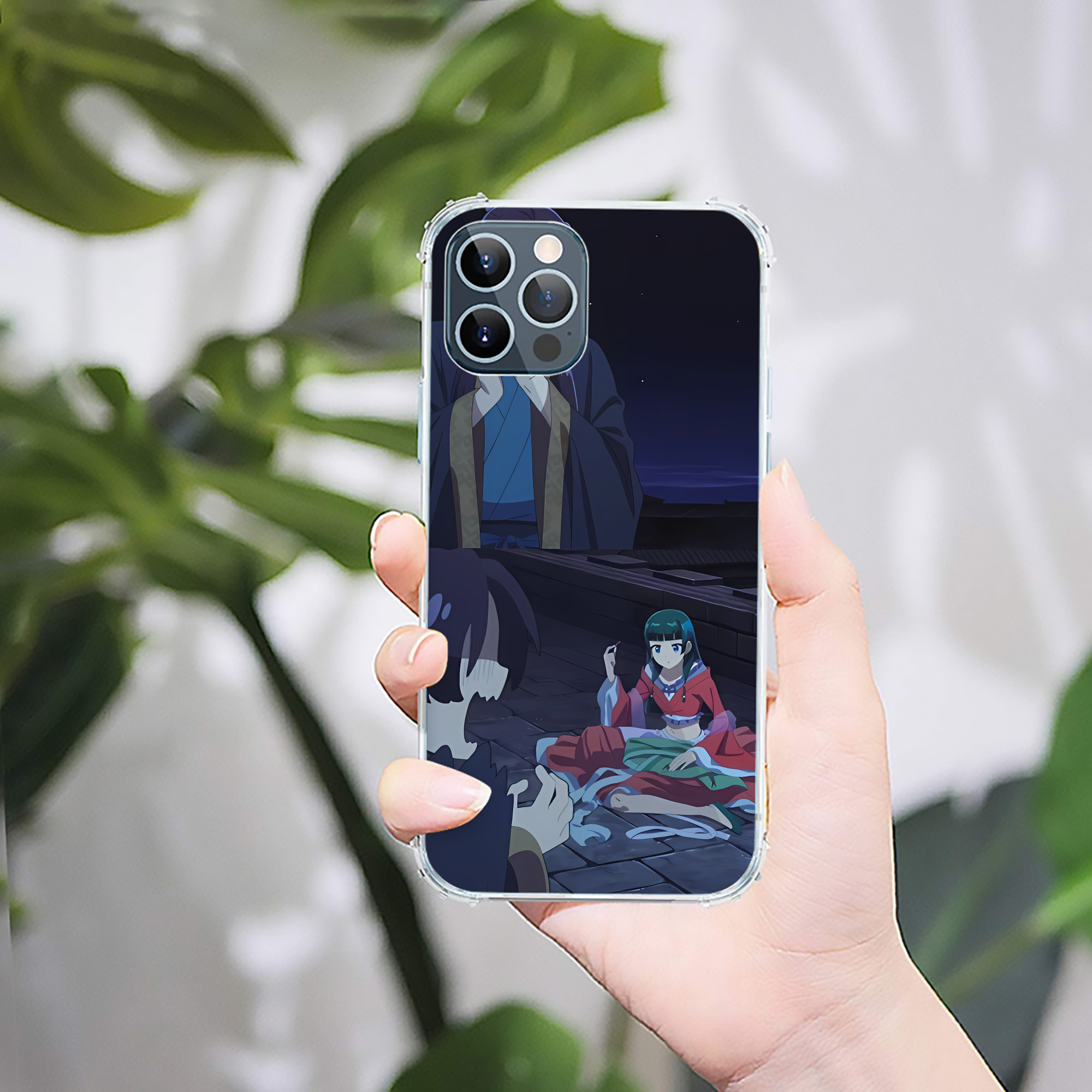 （画像用） 薬屋のひとりごと The Apothecary Diaries 【iPhone 12シリーズ対応】透明スマホケース（クリアソフトケース）